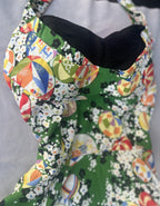 Vintage Trashy Diva Retro Dress Pin Up Summer Beach Rare Candice Gwinn Size 4