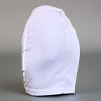Thierry Mugler Couture White Cotton Piqué Fitted Skirt XS 1990s Vintage