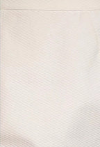 Thierry Mugler Couture White Cotton Piqué Fitted Skirt XS 1990s Vintage