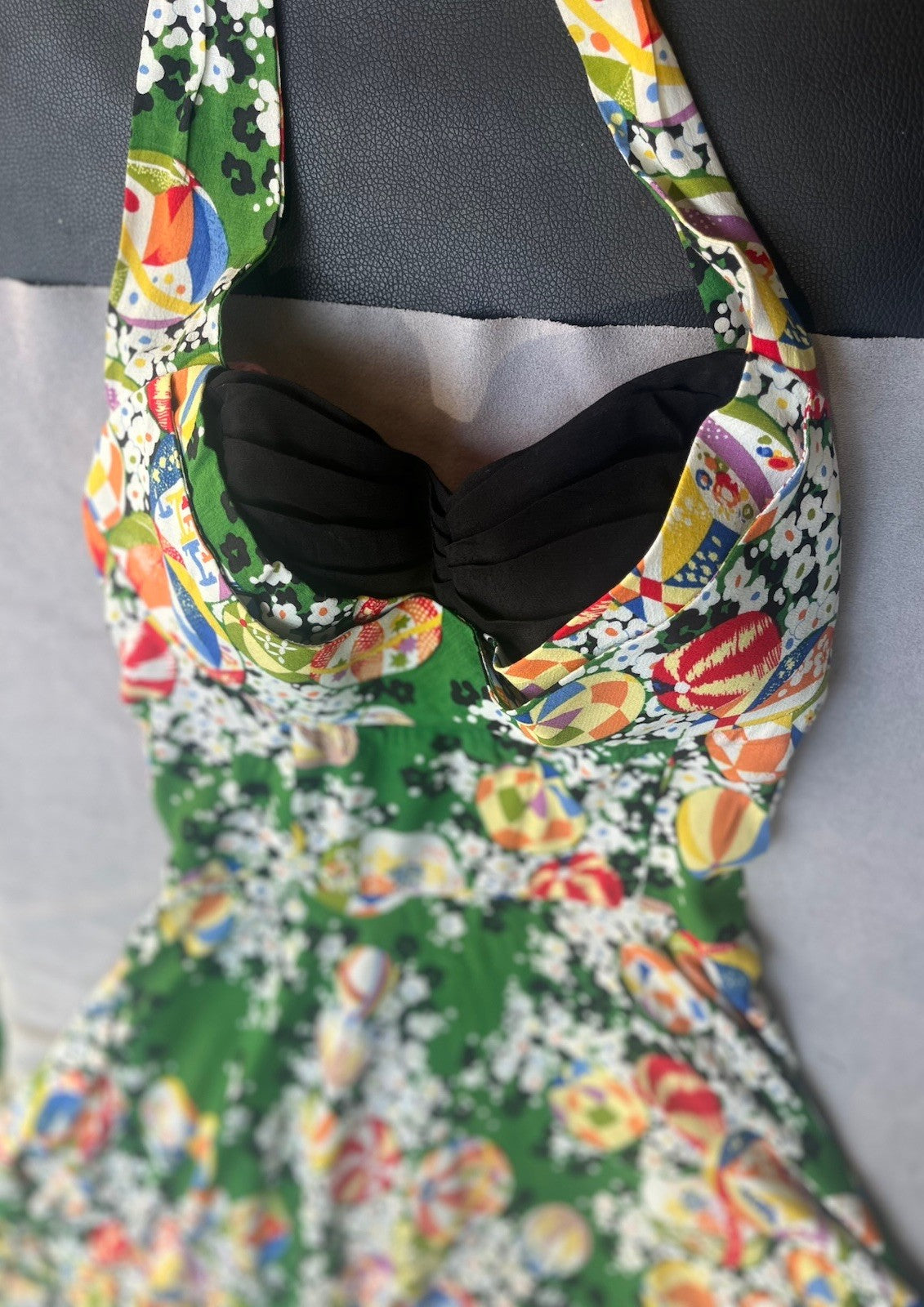 Vintage Trashy Diva Retro Dress Pin Up Summer Beach Rare Candice Gwinn Size 4
