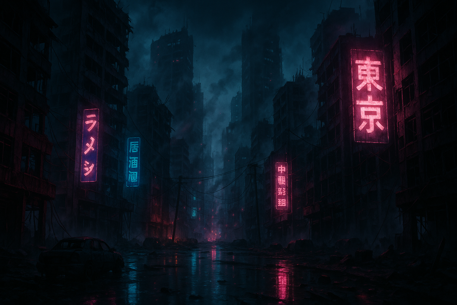 tokyo apocalypse neon
